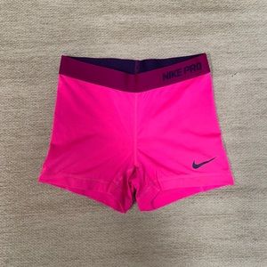 Nike pro shorts
